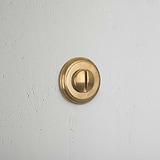 Canning Thumb Turn Latch - Antique Brass