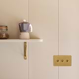 3G Toggle with Shelf Bracket on Wall And Shelf