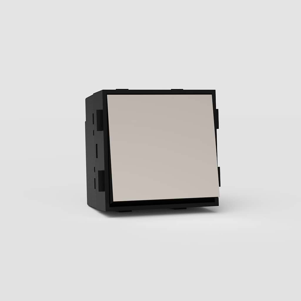 Intermediate Rocker Switch EU - Polished Nickel Black