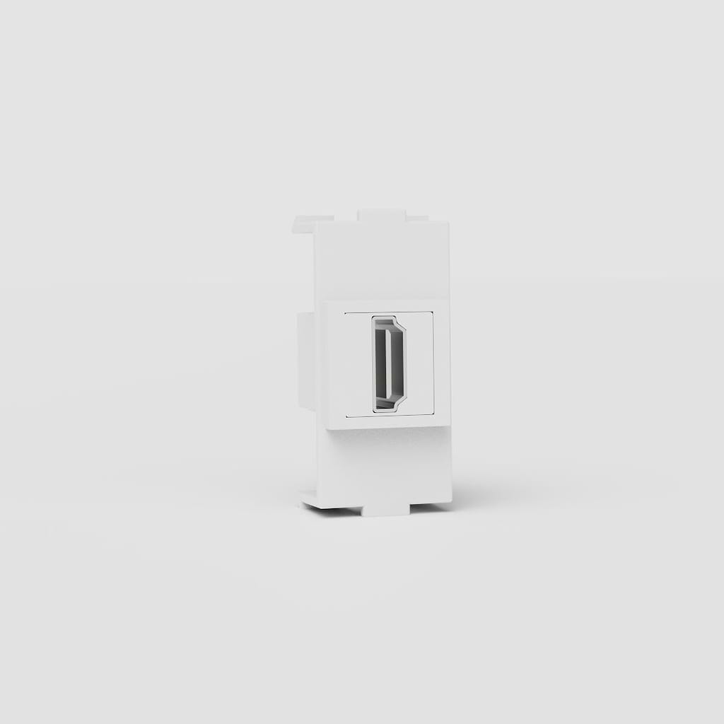 HDMI Keystone Module - White