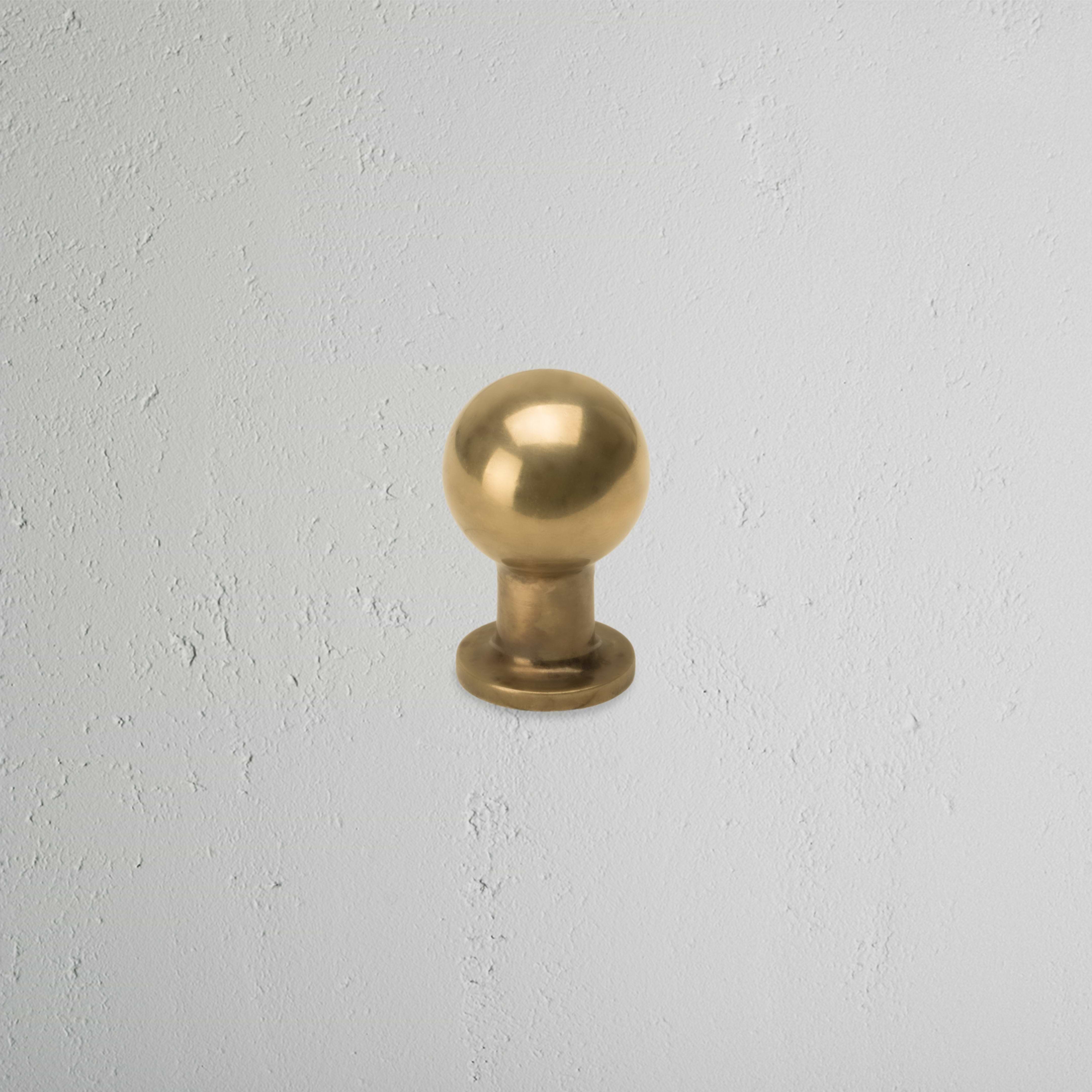 Bayswater Cabinet Knob Small - Antique Brass