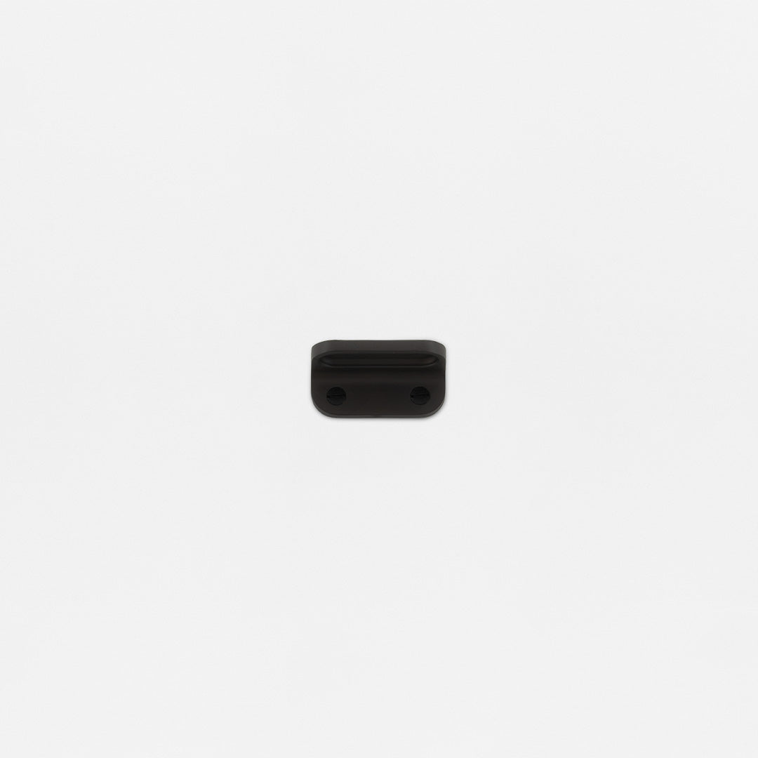 Belmont Single Hung Window Lift in bronze finish, rectangular design with two mounting holes, on white background.