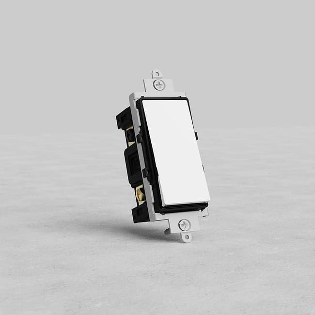 Four Way Rocker Switch Four Way Rocker Switch Polished Nickel Black | Components | Switches ...