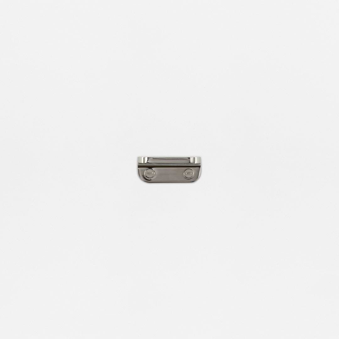 Belmont Single Hung Window Lift in polished nickel finish, rectangular shape, shown on a white background.