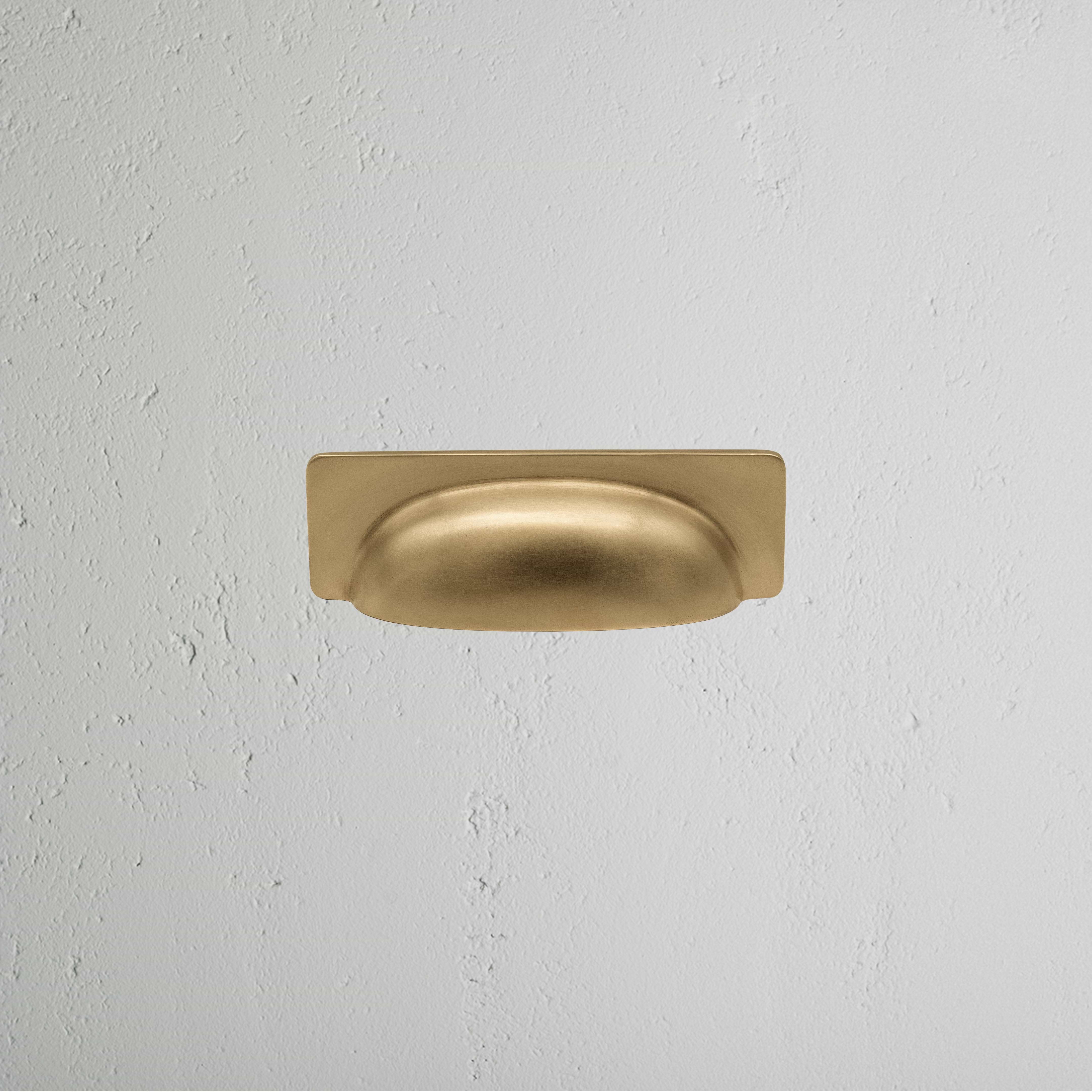 Elm Cup Handle Small - Antique Brass