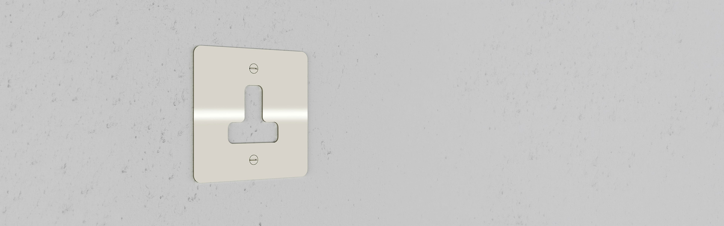 Polished nickel front plates