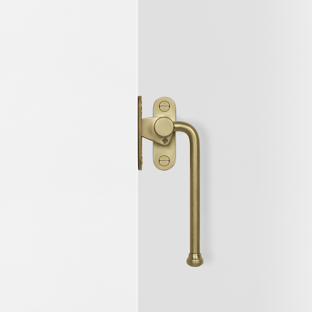 Southbank Lockable Casement Window Handle With Plate Right Antique ...