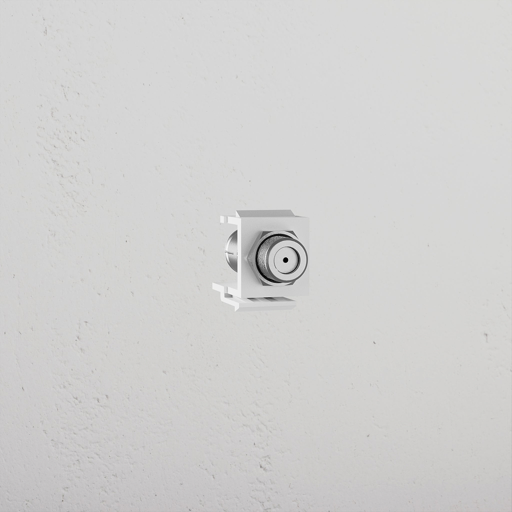 Satellite Keystone Module White | Components | Sockets & Modules
