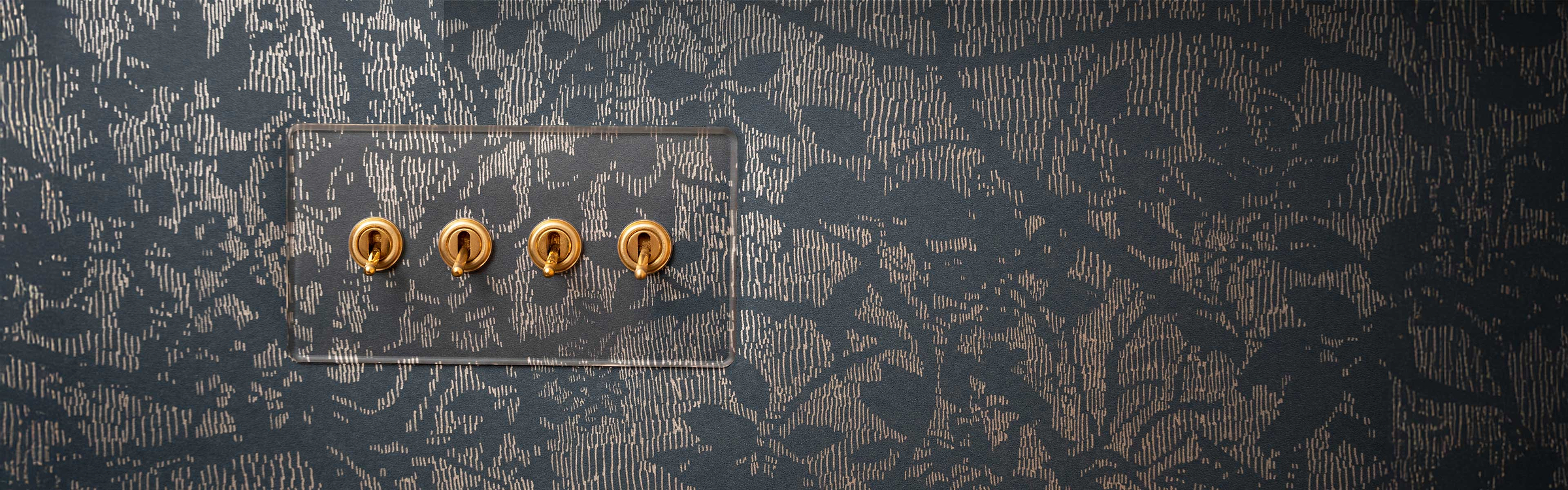 Kew – clear antique brass switches & sockets