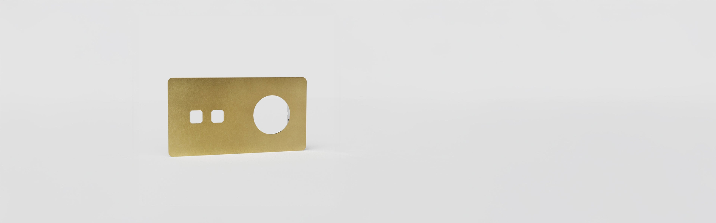 Kew – antique brass front plates