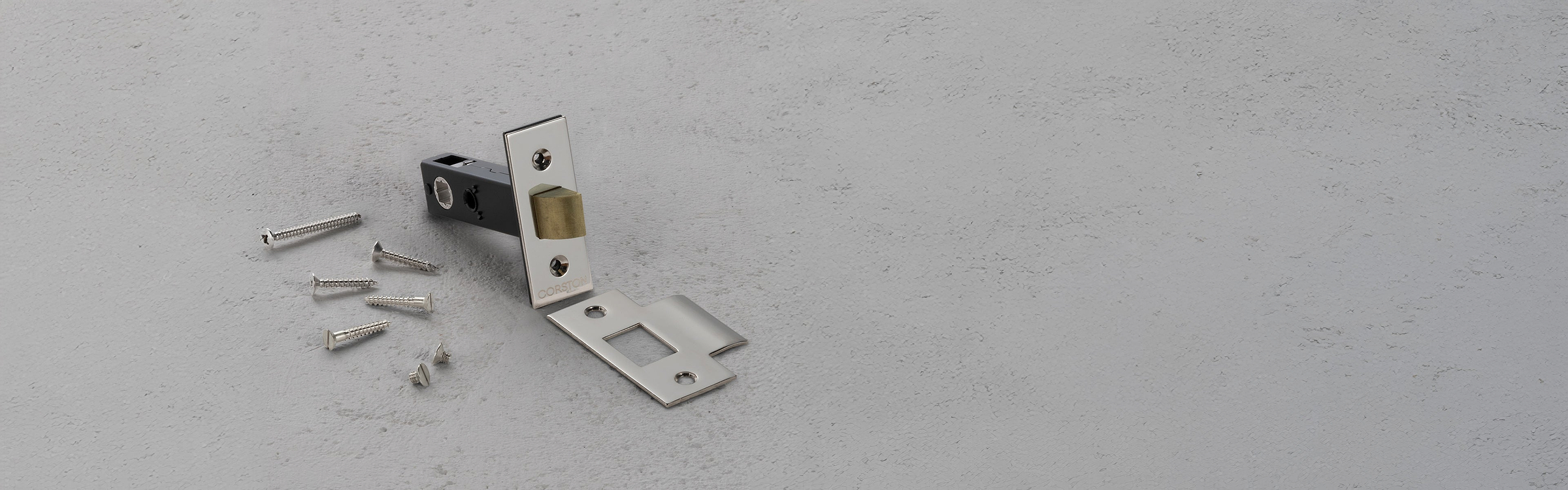 Polished nickel locks & latches