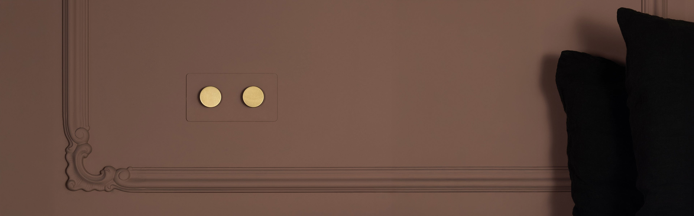 Kew – paintable antique brass switches & sockets