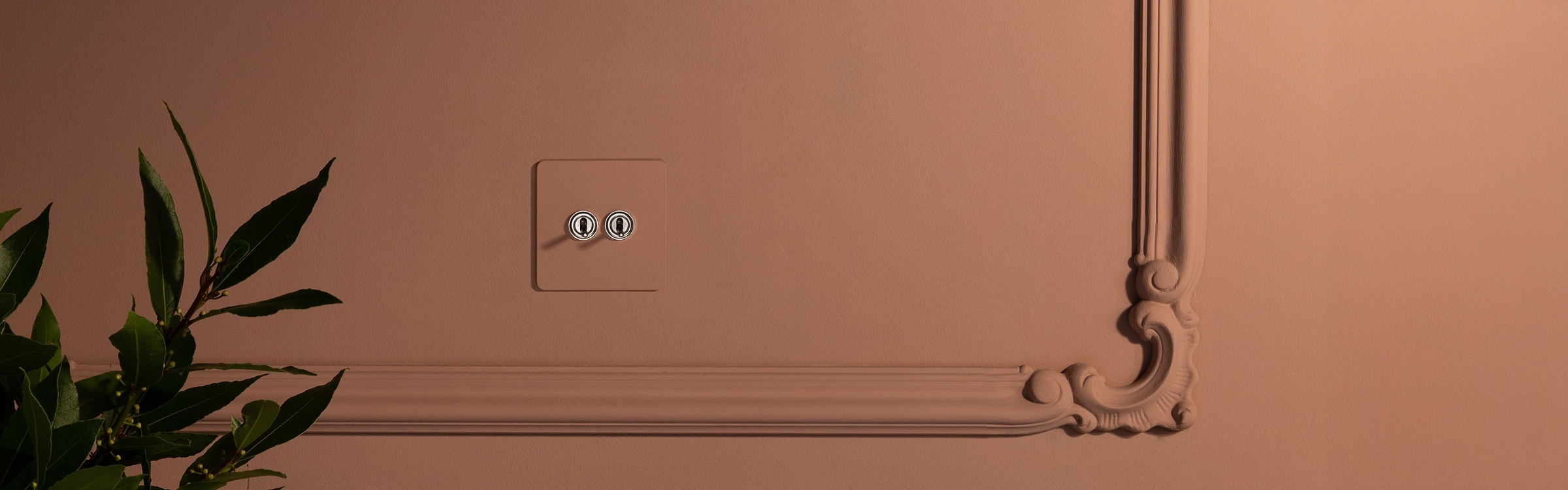 Kew – paintable polished nickel switches & sockets