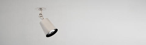 Deckenstrahler Poliertes Nickel
