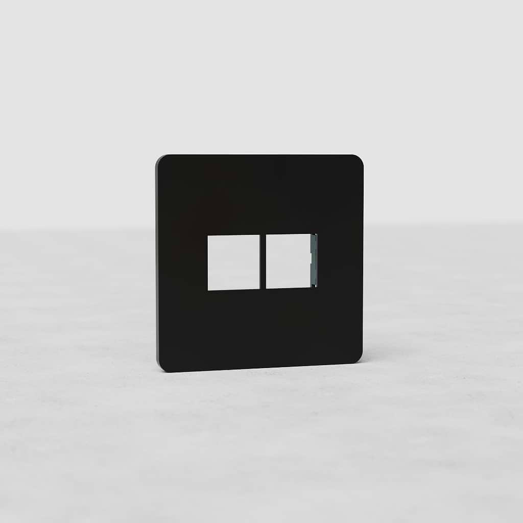 Floor Keystone Module Grove Single 2x Keystone Module Plate Bronze| Components | Sockets ...