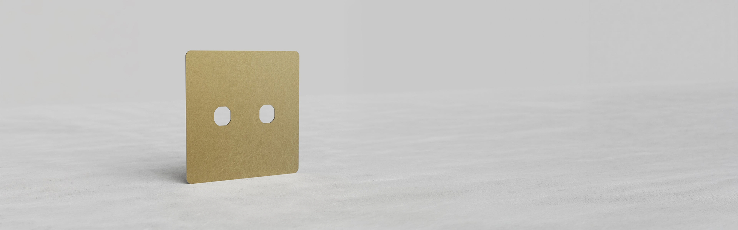 Kew – antique brass front plates