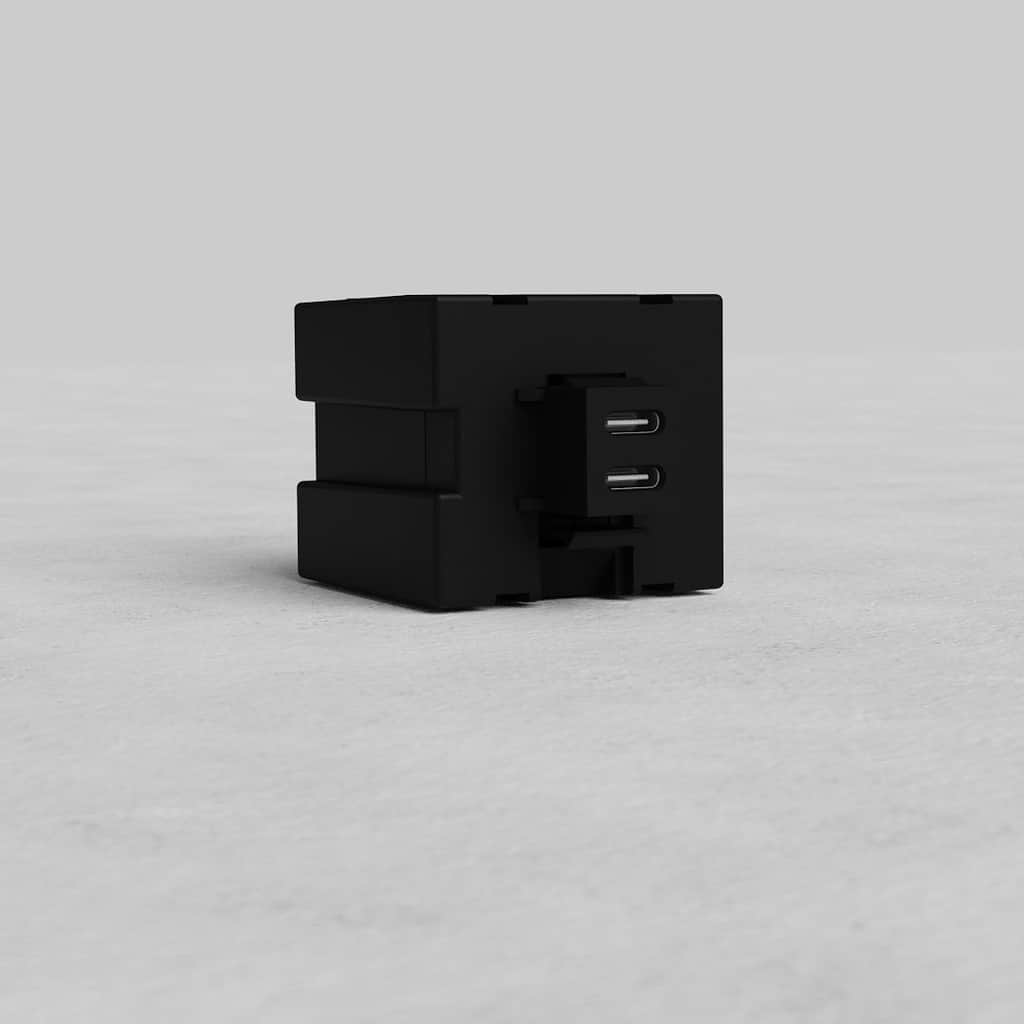 65W Fast Charge USB-C Keystone Module Black | Components | Outlets ...