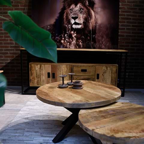 Houten tafelblad mango