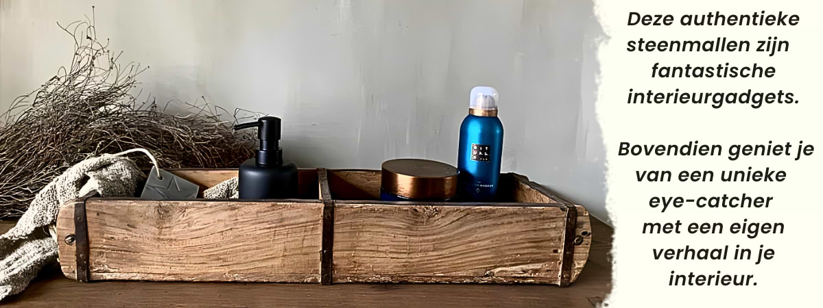 Houten steenmallen