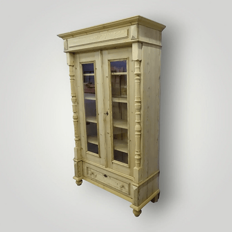 houten boekenkast(en) met deuren Larix-Meubelen