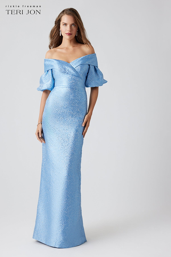 sachin and babi light blue dress Cocktail Dresses – Sparkly Gowns main image 0