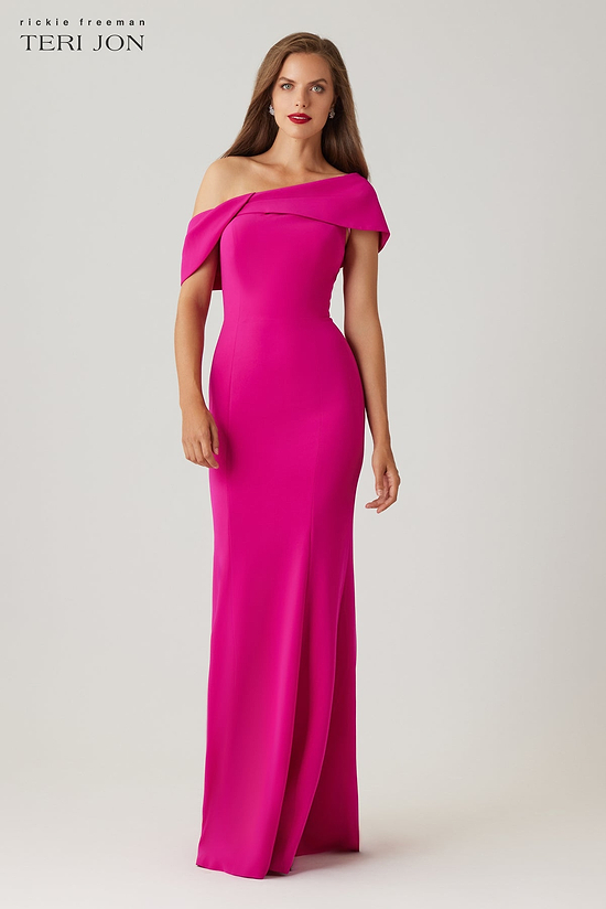 asymmetric draped tulle dress zara Shona Joy