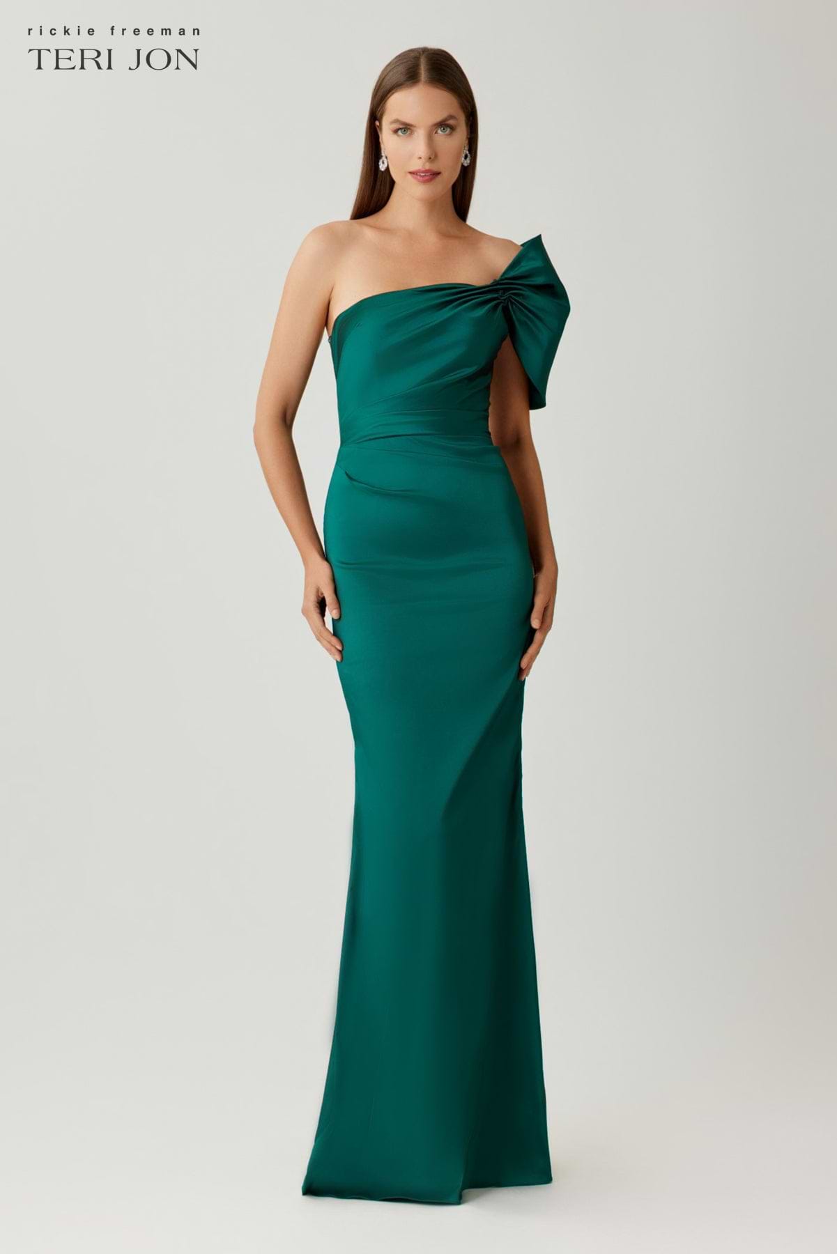 teri jon emerald green dress Teri Jon Dress 207015