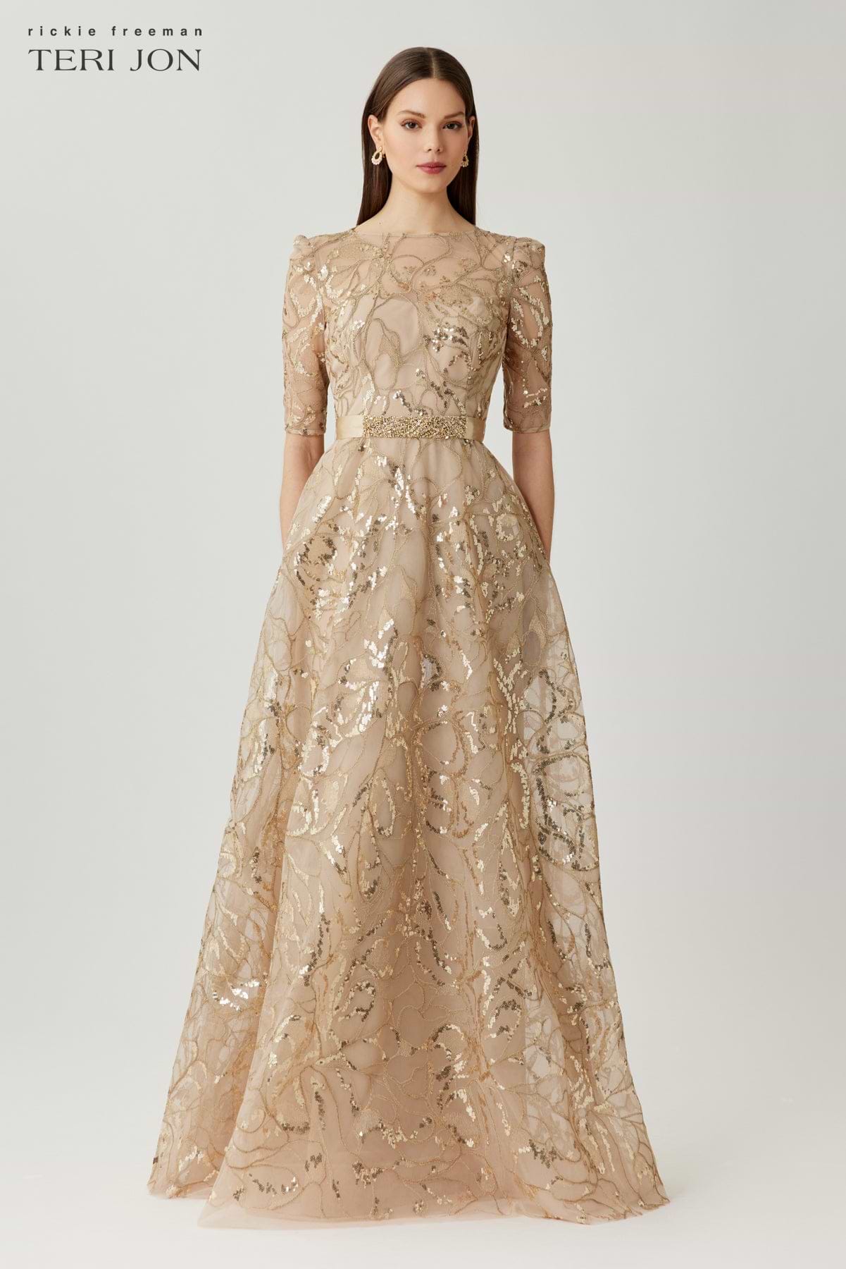 gold grandmother of the bride dresses Amazon.com: Oplxuo Mother of The Bride Dresses Floral Lace Wedding Guest Dress for Women Plus Size Formal Evening Dress Beige : Clothing, Shoes & Jewelry