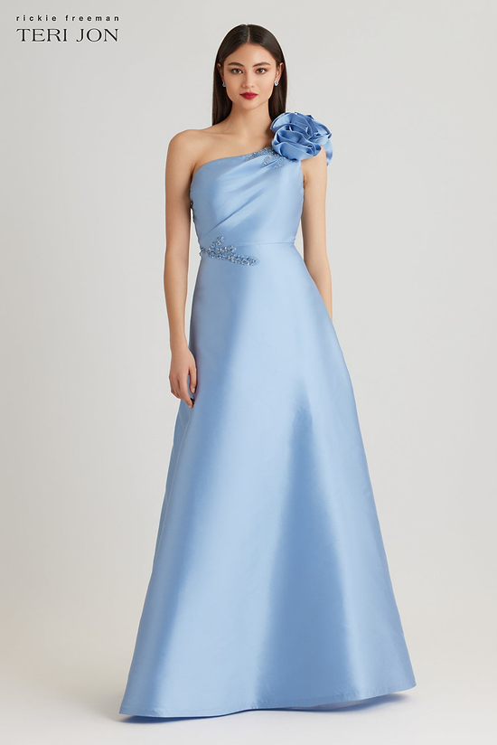 sachin and babi light blue dress Petite Dresses main image 0