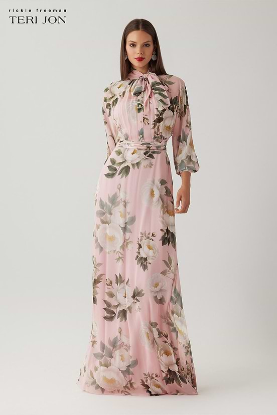 sachin and babi light blue dress Chiffon Dresses – Terijon.com