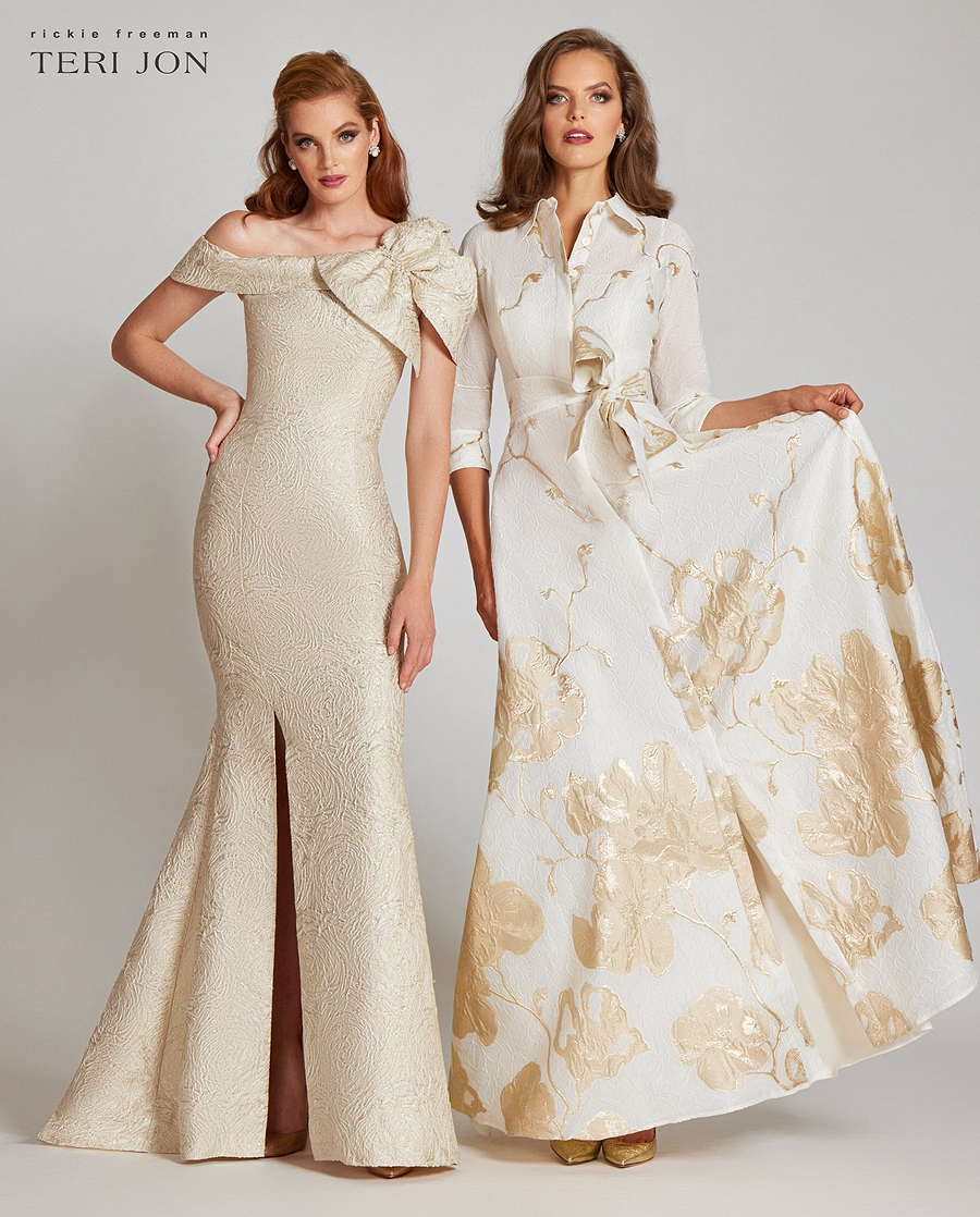 Jacquard Border Pattern Shirt Gown – Terijon.com