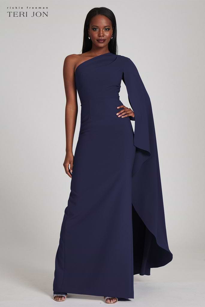 mac duggal prom dress Mac Duggal Sequined Mesh Trumpet Prom Dress