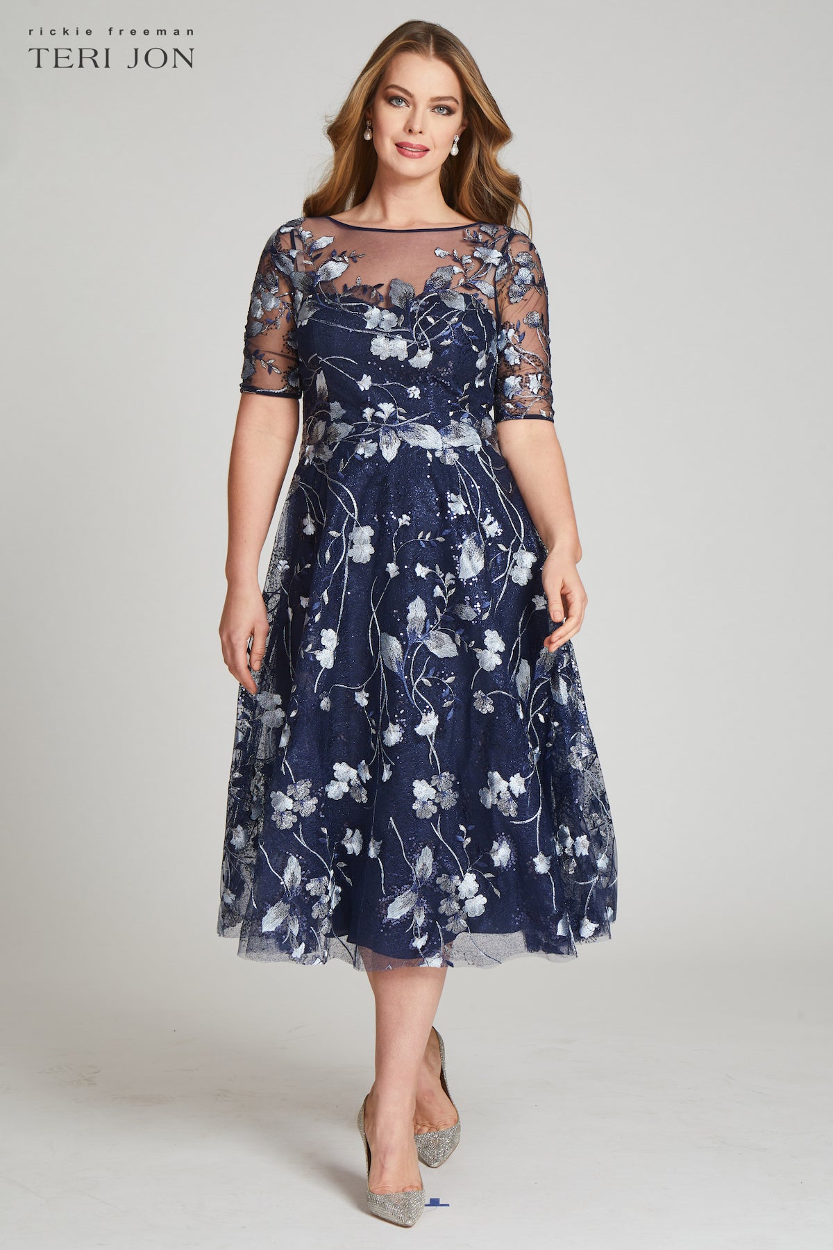 Navy Multi Plus Size Image