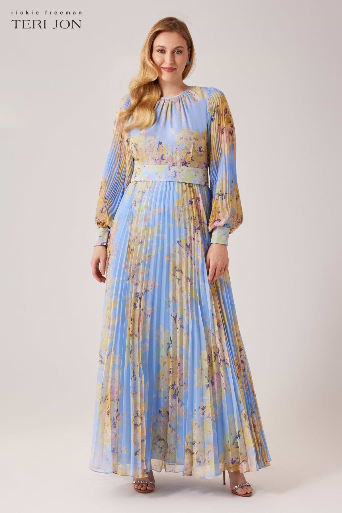 Light Blue Multi plus size image