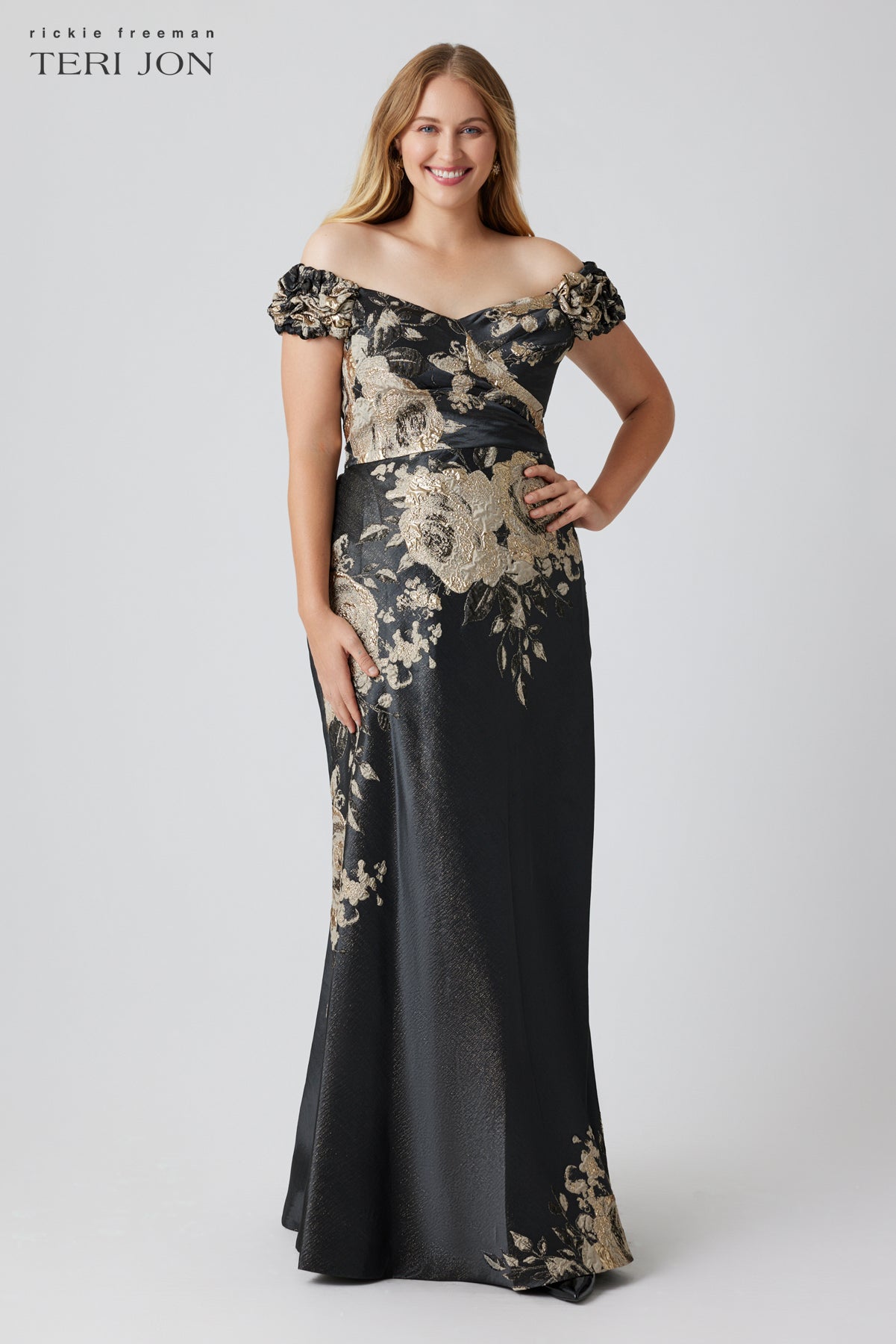 Charcoal Gold plus size image