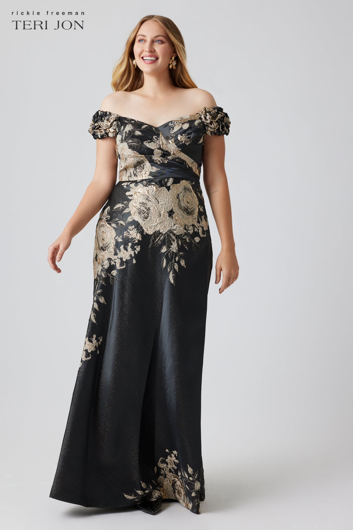 Charcoal Gold plus size image