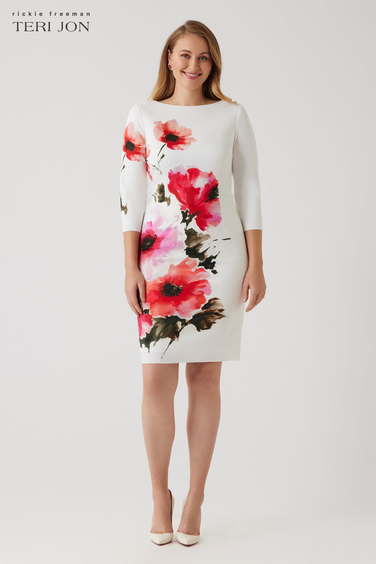 Plus Size Image White Multi