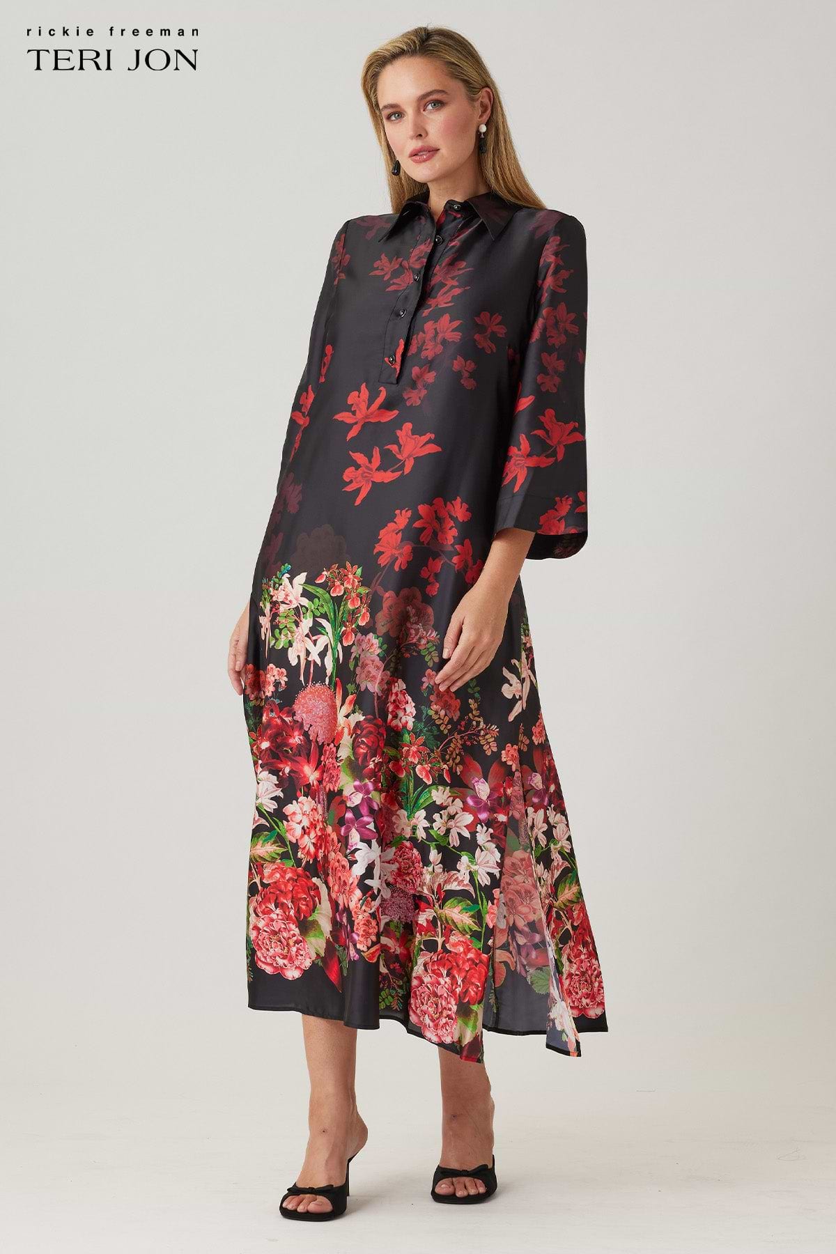 Plus Size Image Black Red