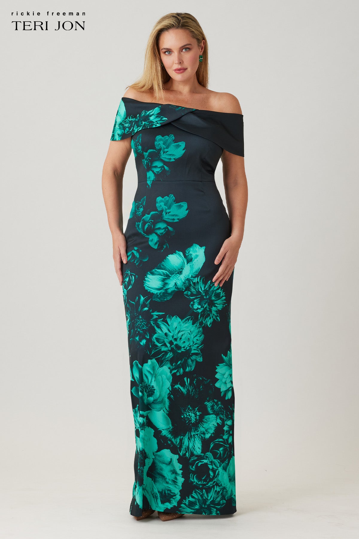 Plus Size Image Black Green
