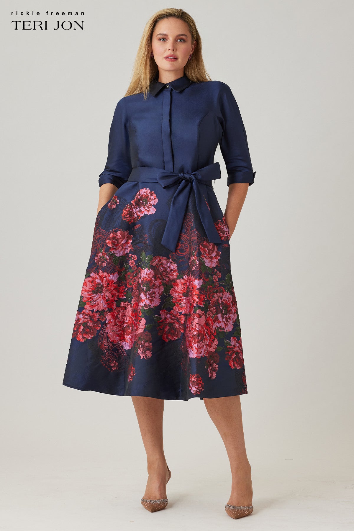 Plus Size Image Navy Multi