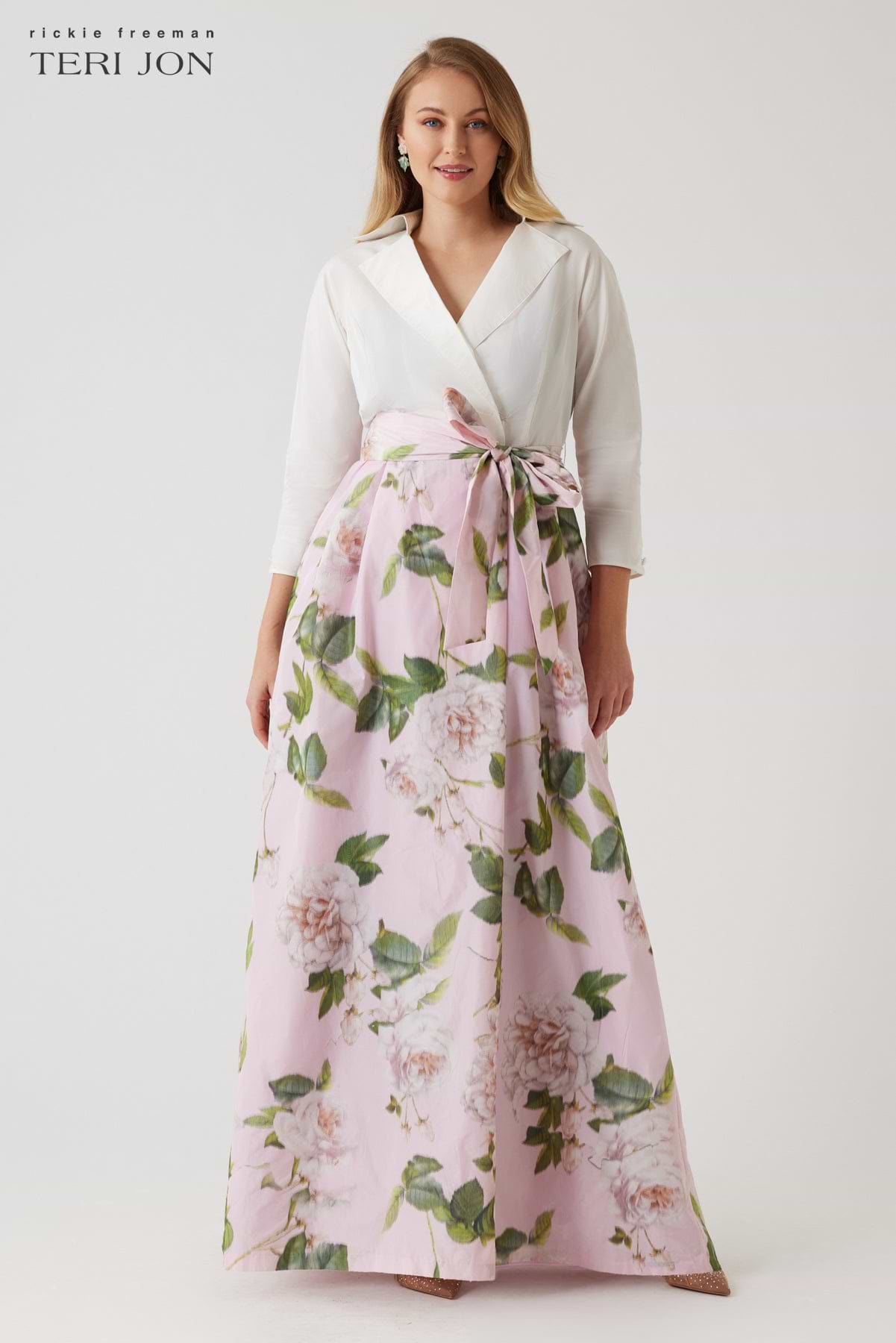 Plus Size Image Color_White Multi