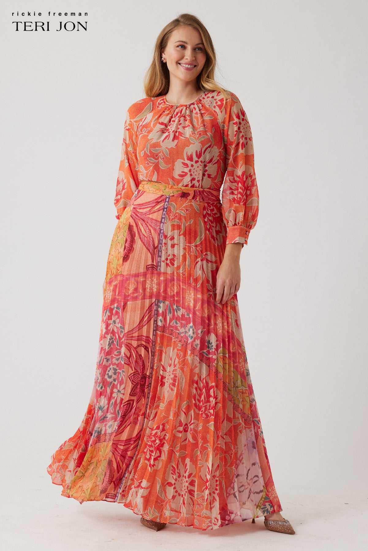Plus Size Image Apricot Multi