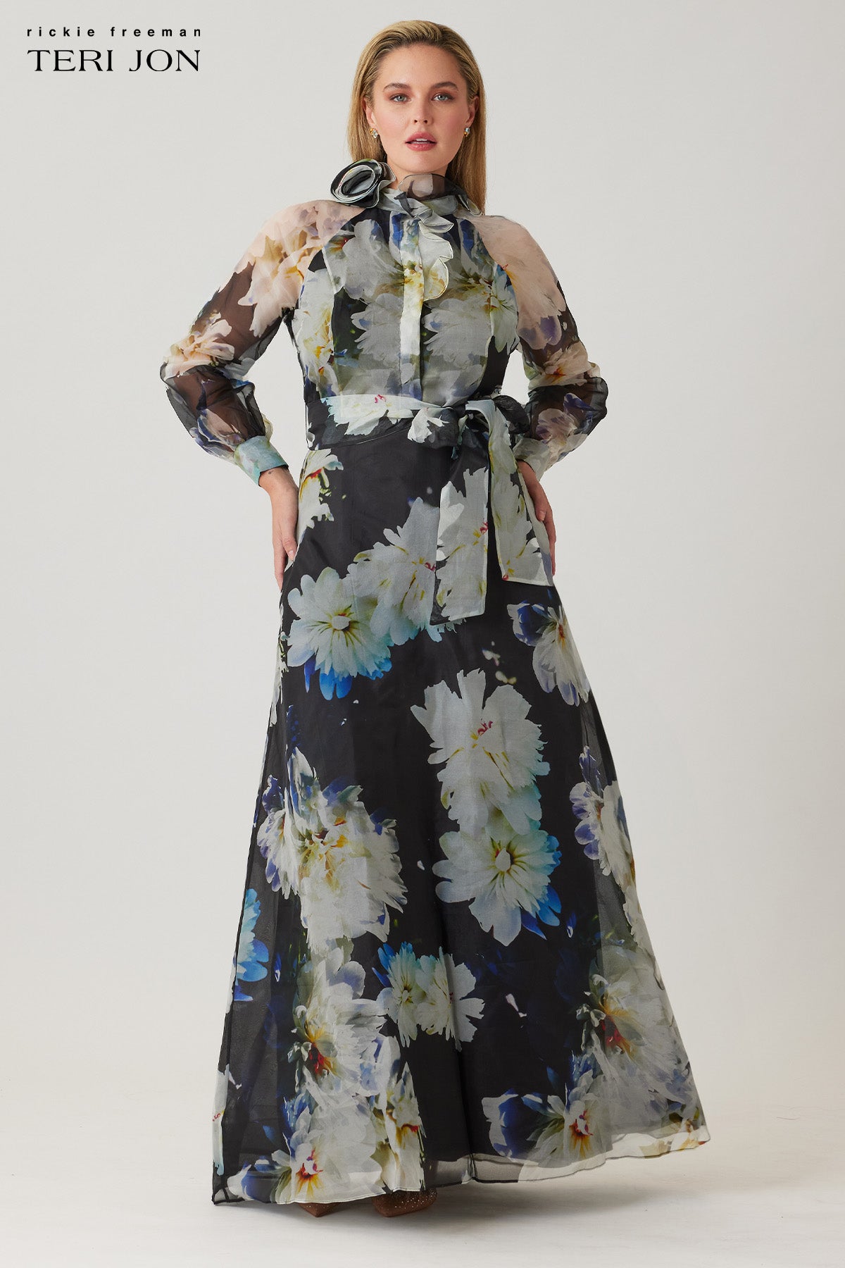 Plus Size Image Black Multi