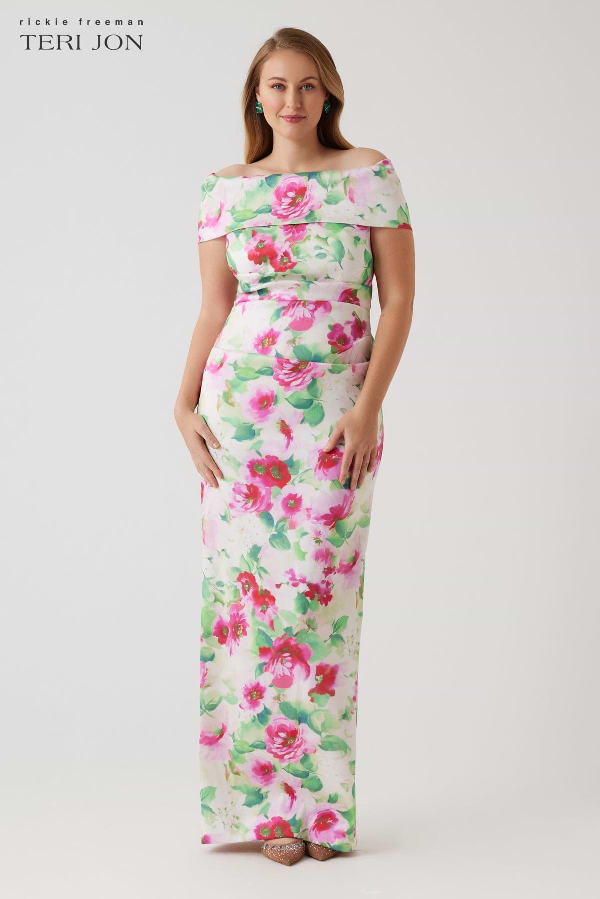 Plus Size Image White Multi