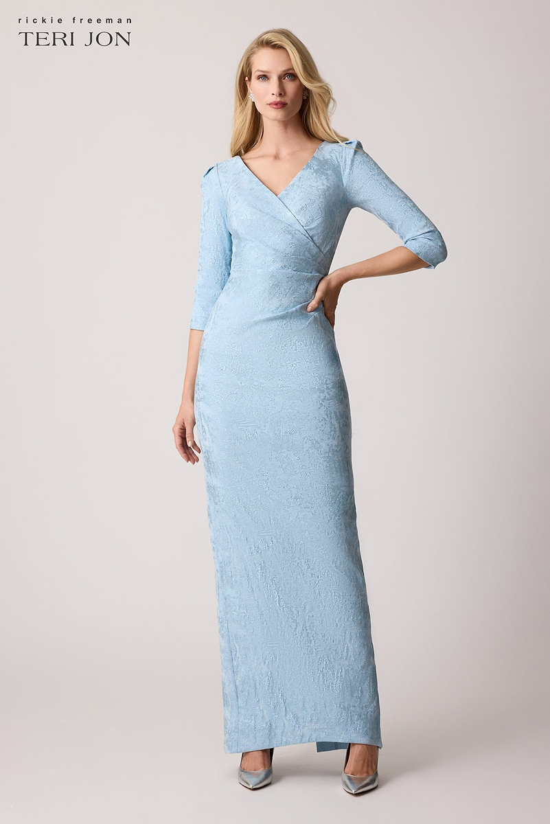 Jacquard detail short dress Riu ベージュ Shop Jacquard Dresses for Women - Women's Jacquard Dresses