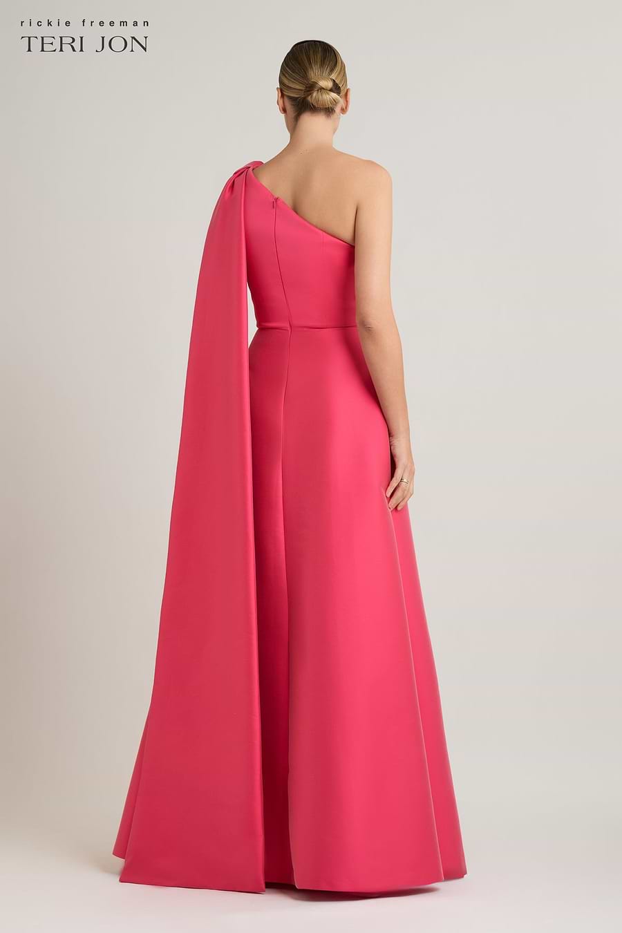 teri jon by rickie freeman a-line dress Teri Jon by Rickie Freeman Metallic Jacquard A Line Shirt Dress
