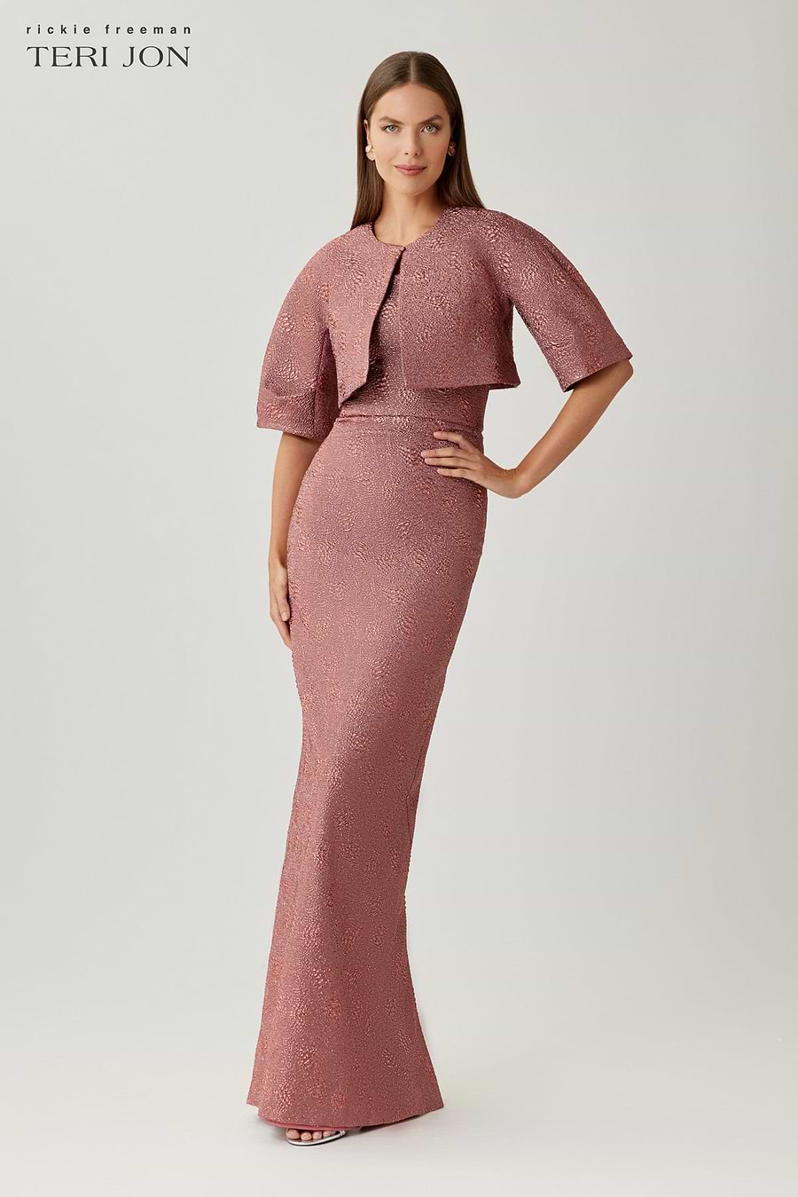 bolero jacket for evening dress Chiffon by Eva Fashion 3277 Functional diversity is the key characteristic of the long evening fitted formal bolero dress by LaDivine J881 JoyJoy Women's Shrugs for Evening