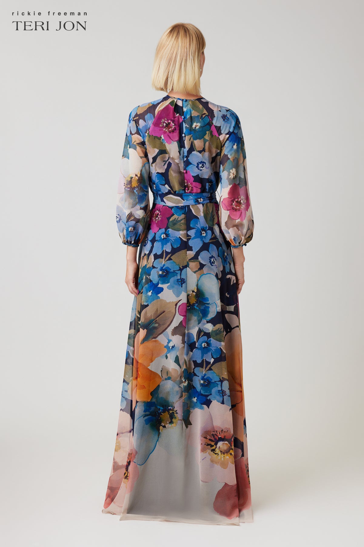 long sleeve maxi gowns & formal dresses Melanie