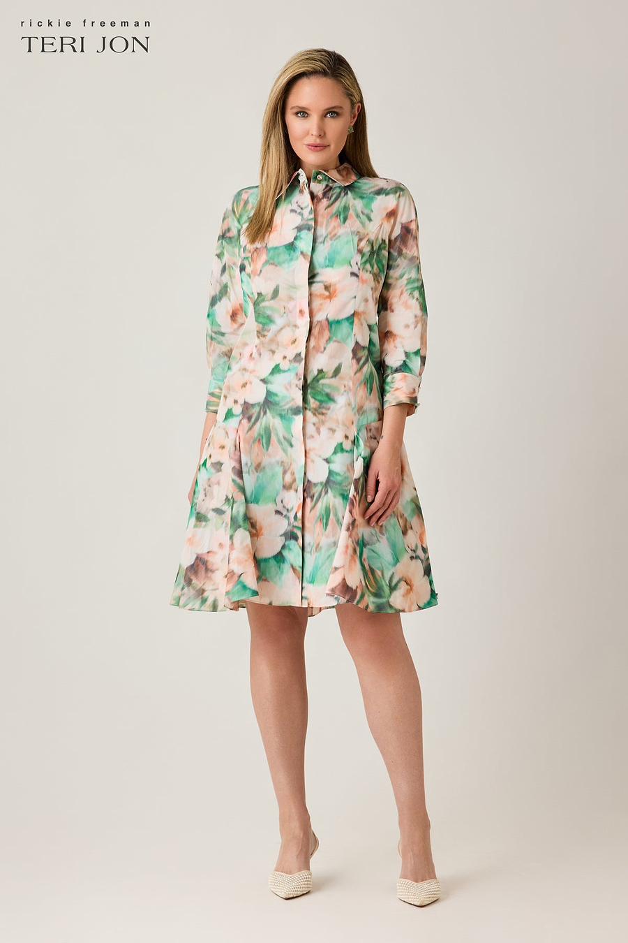 Green Multi Plus Size Image