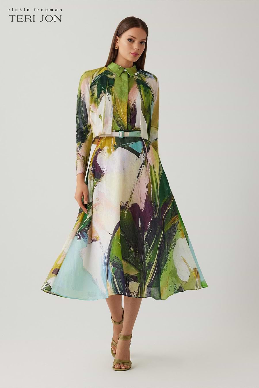 teri jon shirt dress TERI JON